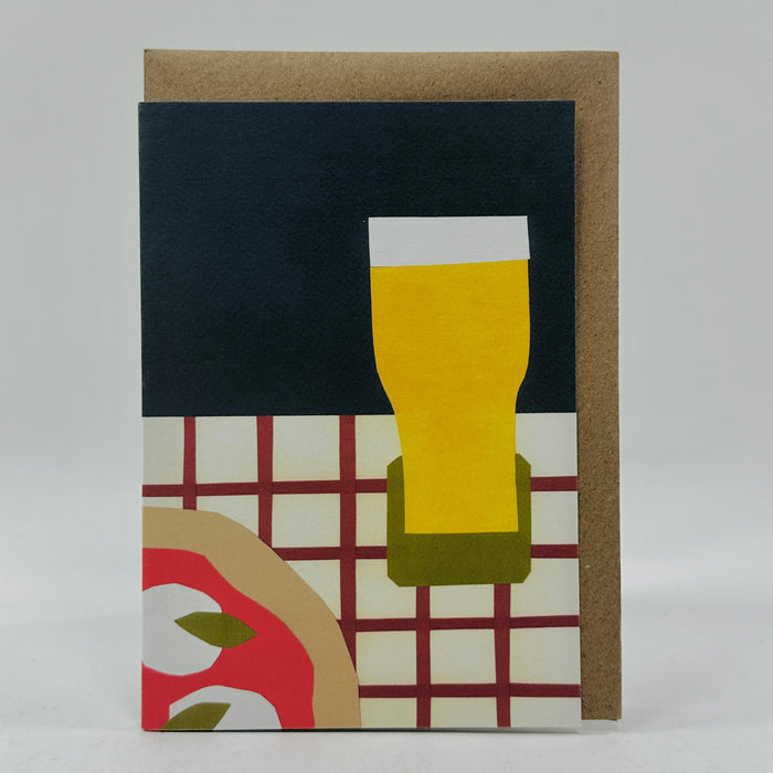 Pizza and Pint - Studio Boketto Card