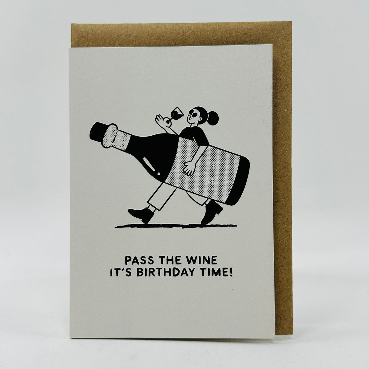 Pass the Wine - Studio Boketto Card