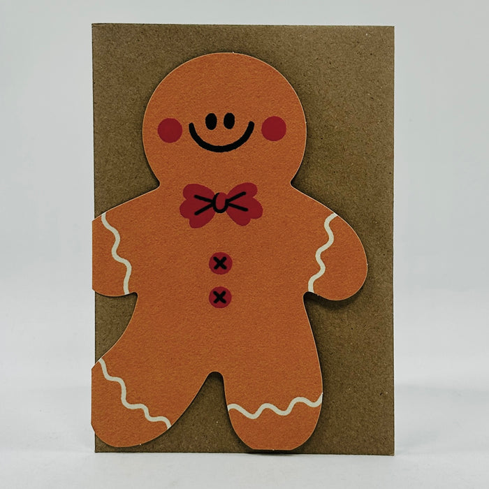 Gingerbread Man - Studio Boketto Card