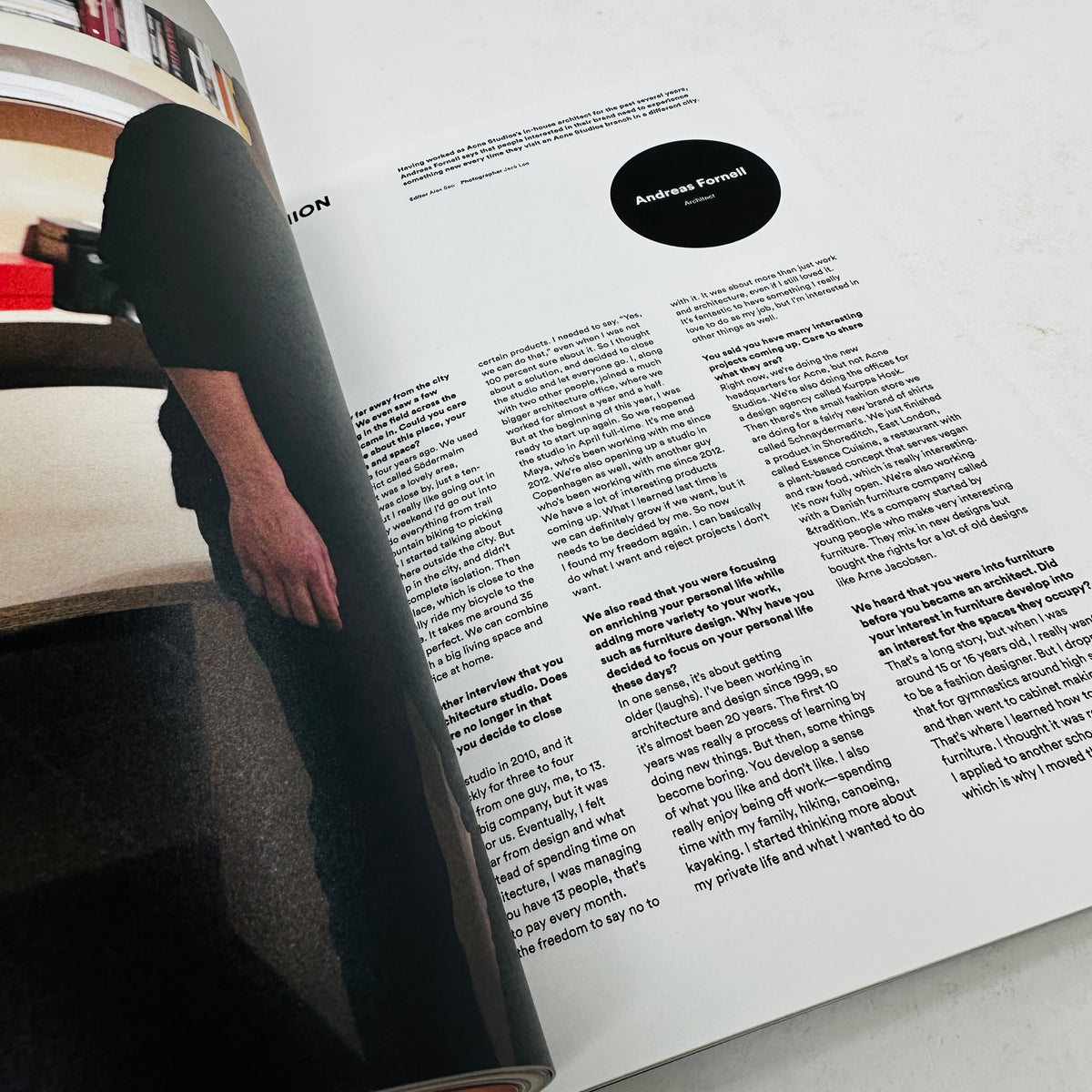 B Magazine  #61 - Acne Studios