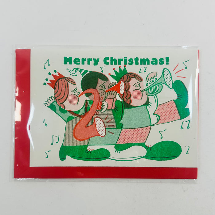Merry Christmas Band - Rebecca Buchanan Christmas Card