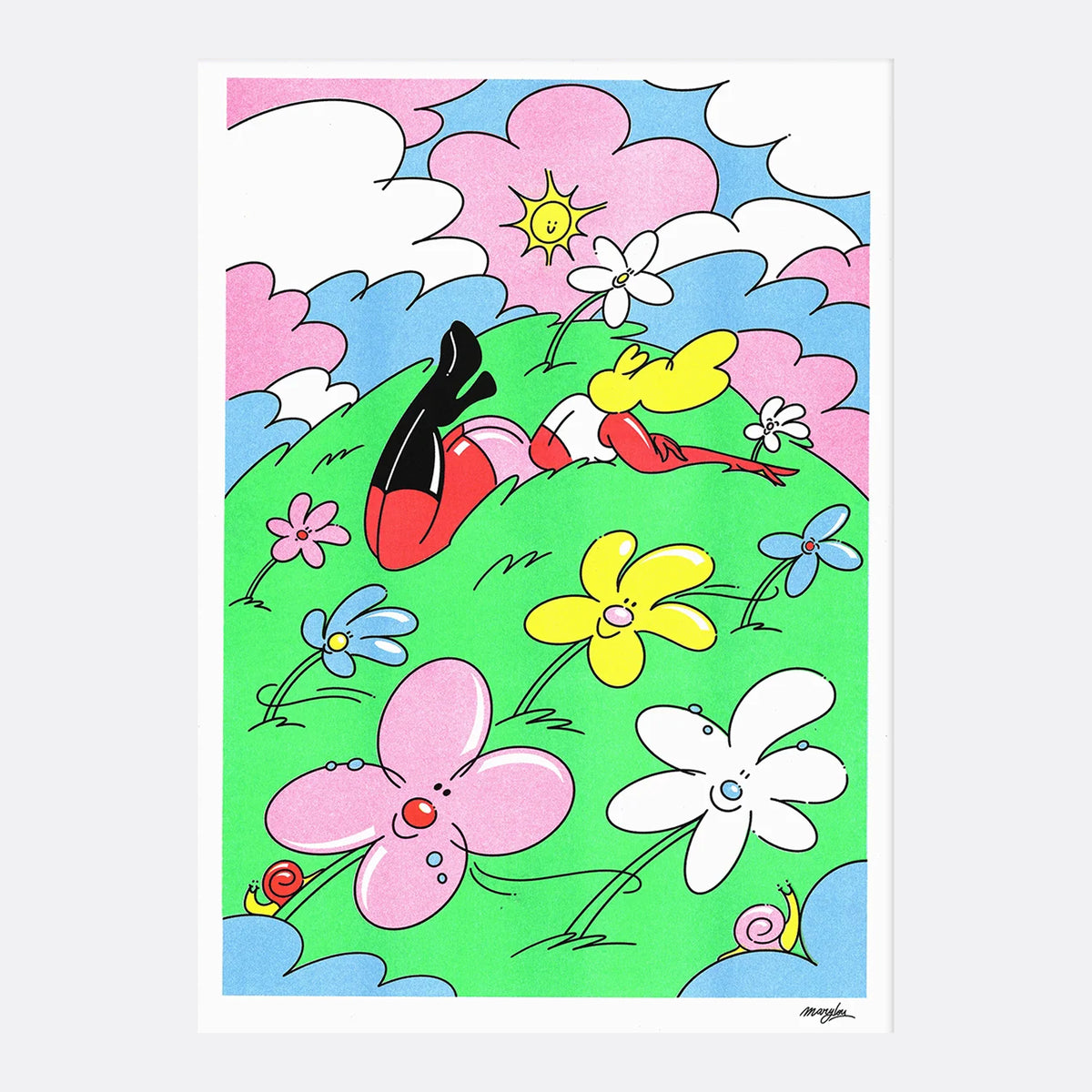 If I Could Start Over - Marylou Faure A3 Print - KIBLIND Atelier
