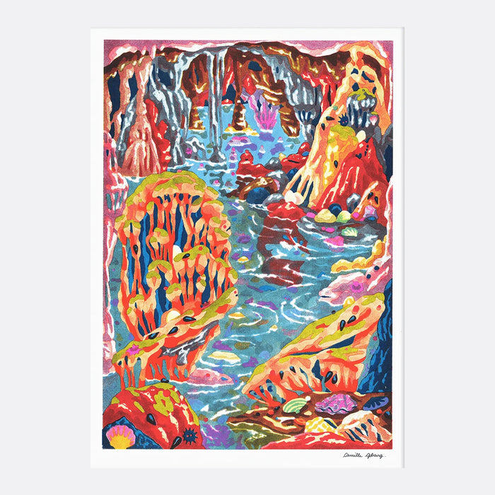 If You're Lost, Take The Time To Look Around - Camille Gobourg A3 Print - KIBLIND Atelier