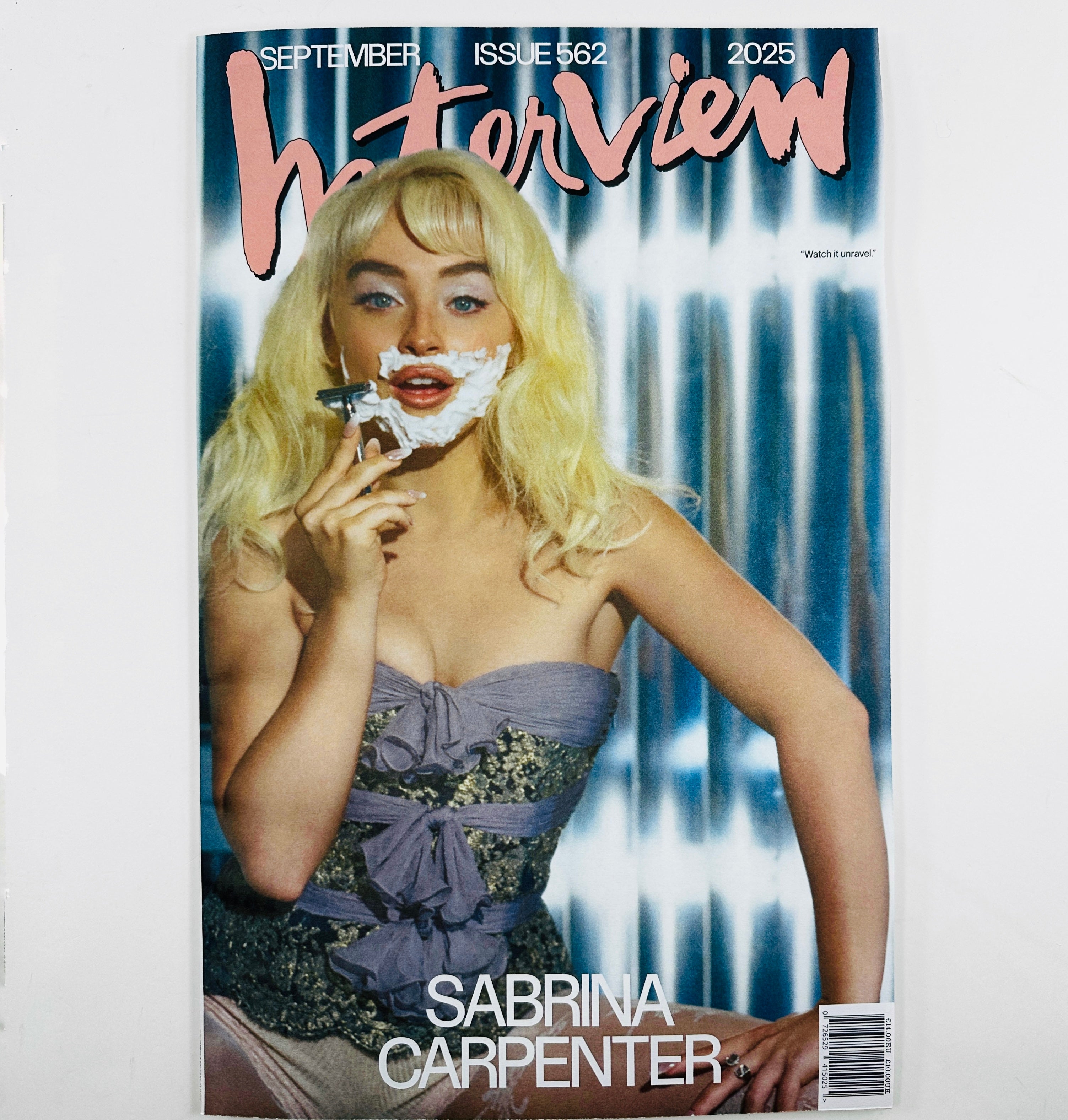 Interview September 2025 サブリナカーペンター Sabrina Carpenter Is