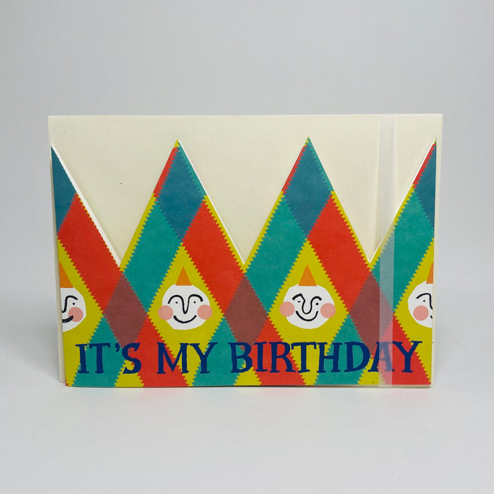 It's My Birthday Party Hat - Hadley Card