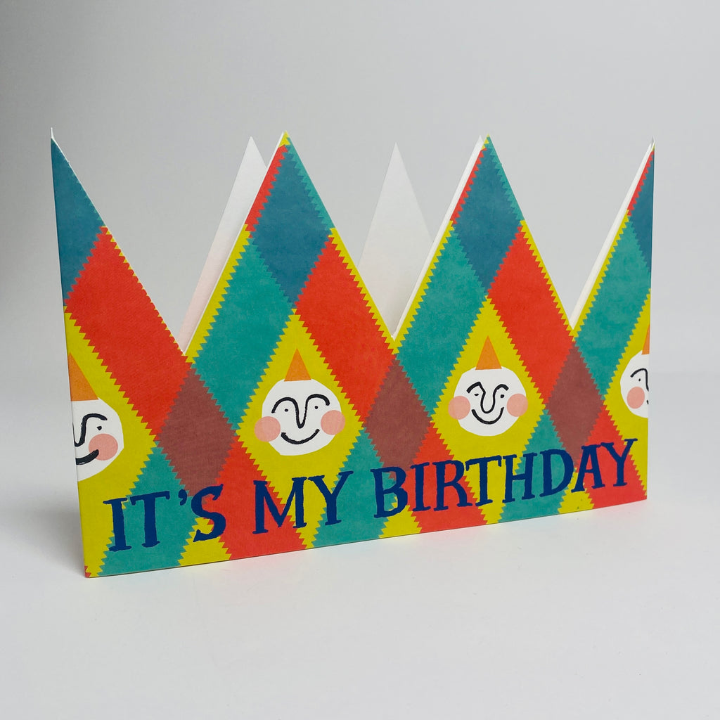 It's My Birthday Party Hat - Hadley Card