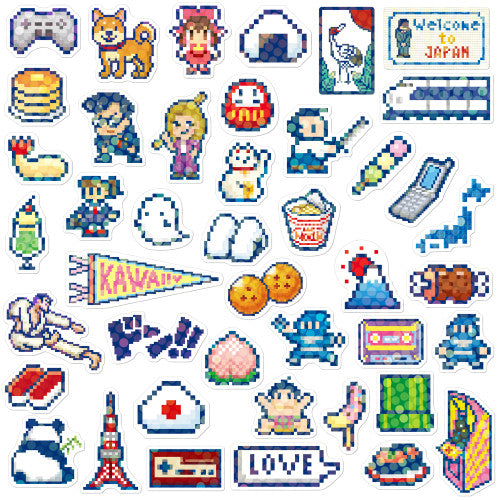 Japanese Culture Stickers - Greeting Life Haco