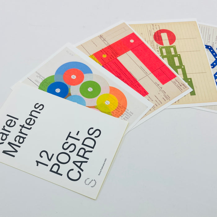 Karel Martens - 12 Postcards Set