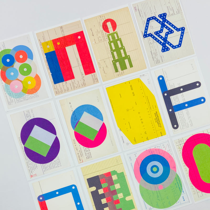 Karel Martens - 12 Postcards Set