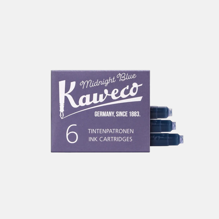 Kaweco Fountain Pen Ink Cartridges - Midnight Blue