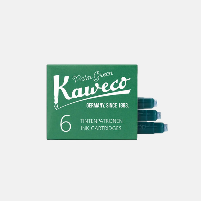 Kaweco Fountain Pen Ink Cartridges - Palm Green
