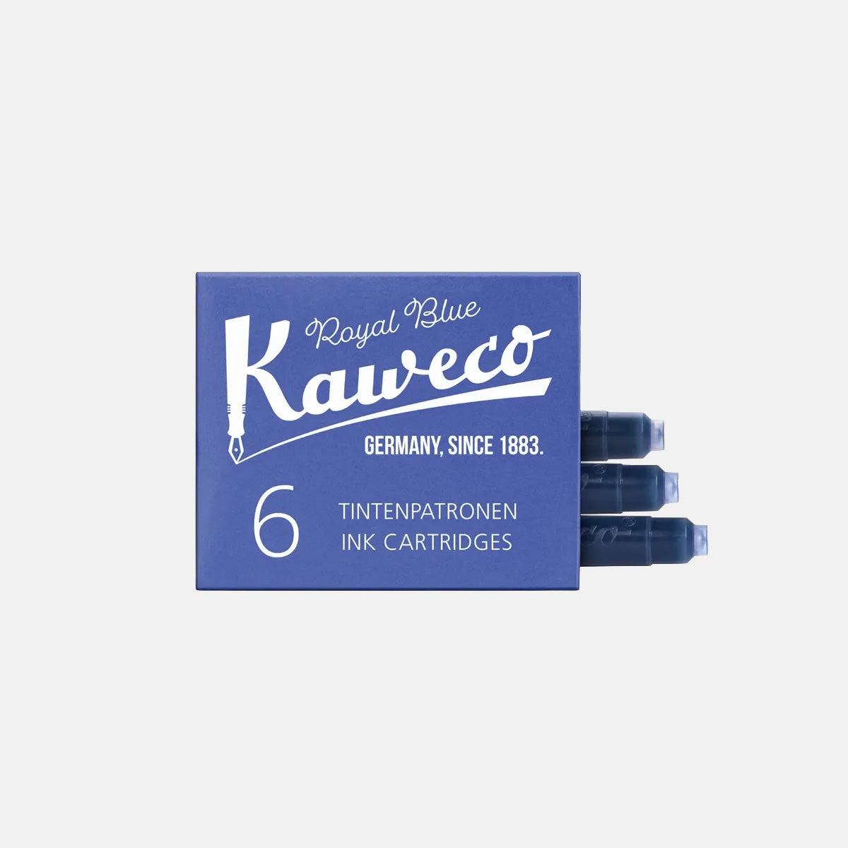 Kaweco Fountain Pen Ink Cartridges - Royal Blue