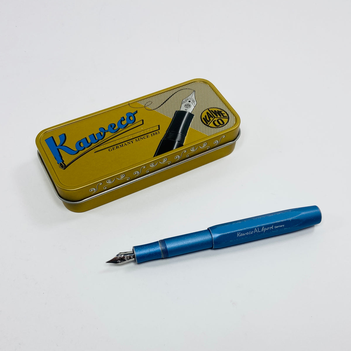 Kaweco Al Sport Blue Stonewashed - Fountain Pen