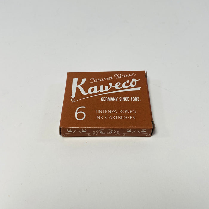 Kaweco Fountain Pen Ink Cartridges - Caramel Brown