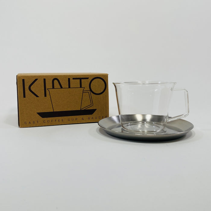 Kinto Cast Coffee Cup & Saucer 220 ml