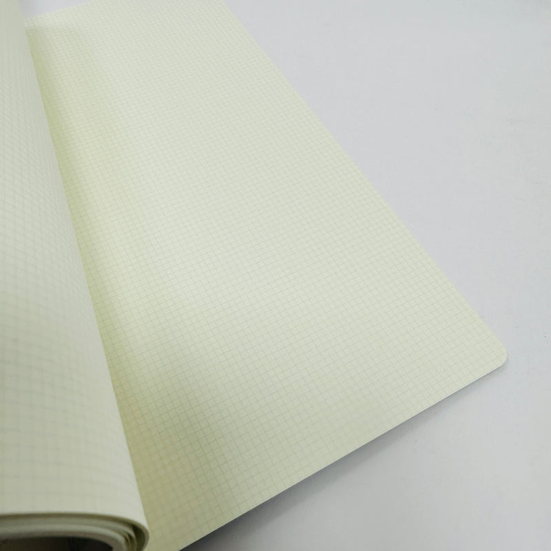 Kleid 2mm Grid Notebook A5 - Olive