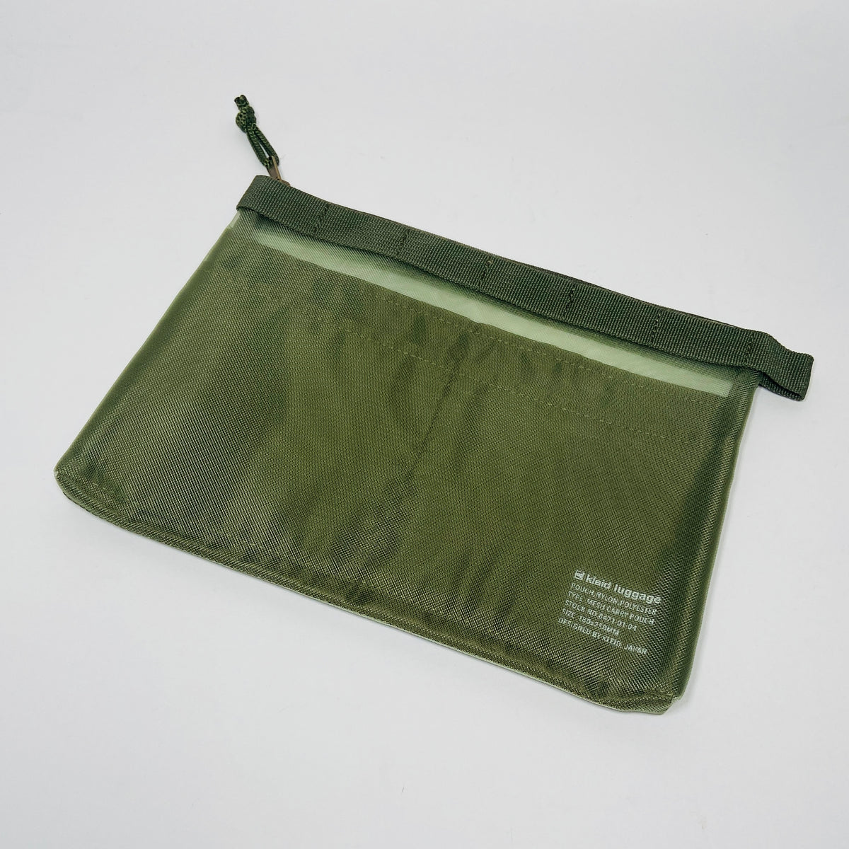 Kleid Mesh Carry A5 Pouch - Green