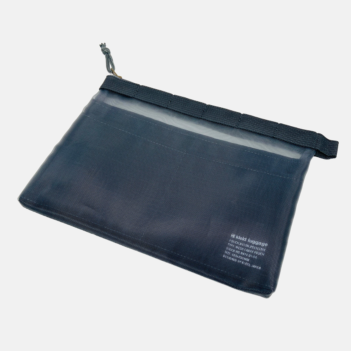 Kleid Mesh Carry A5 Pouch - Charcoal