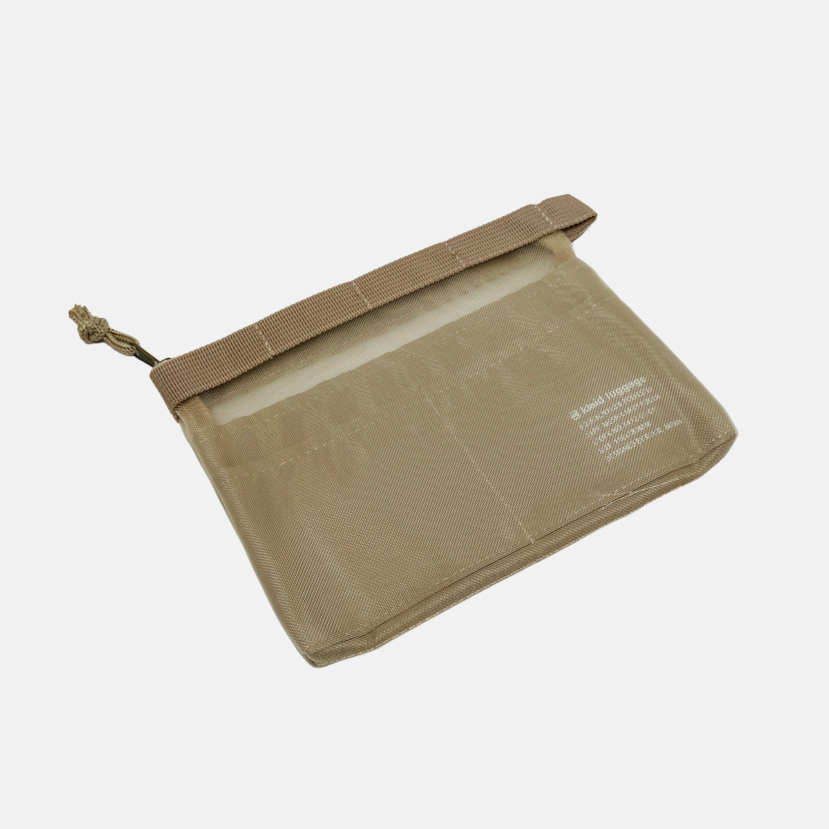 Kleid Mesh Carry A6 Pouch - Beige