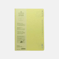 Kleid Tiny Grid B6 Notebook - Light Yellow