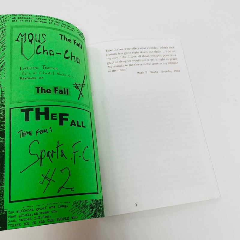 Language Scraps #2 - Mark E. Smith's Handwriting and the Typography of the Fall