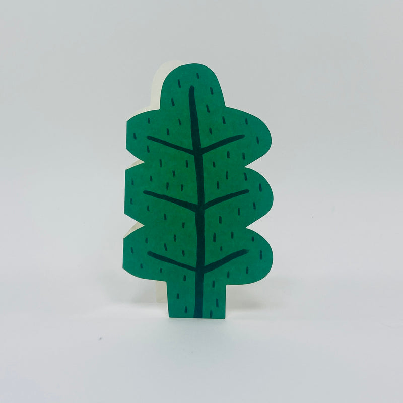 Leaf Cut-Out Card - Donna Wilson