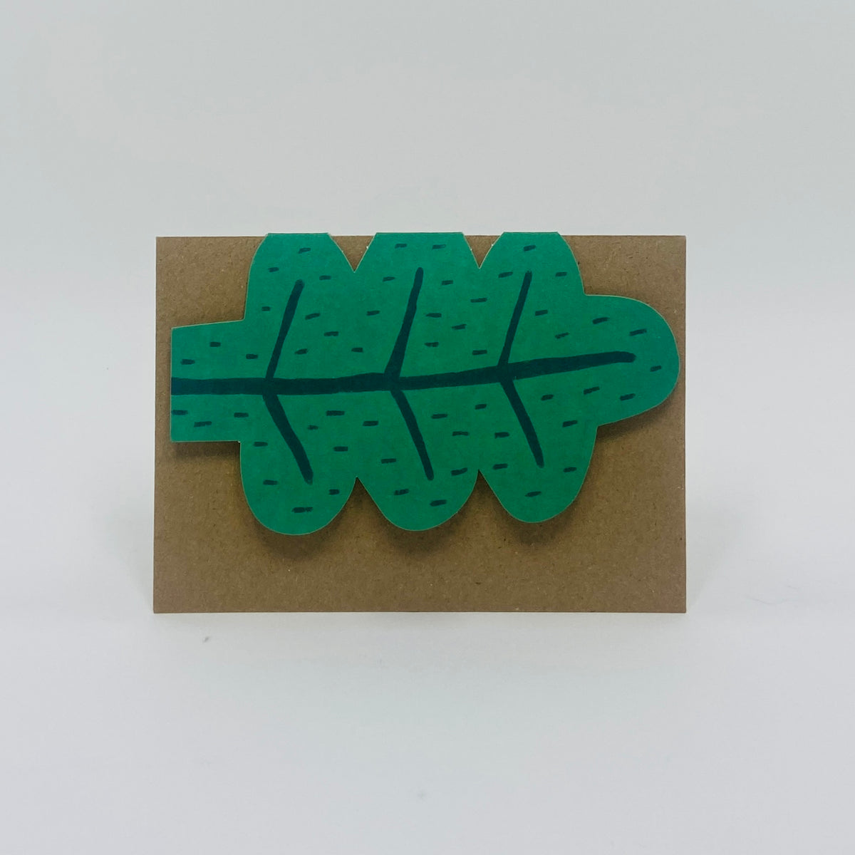 Leaf Cut-Out Card - Donna Wilson