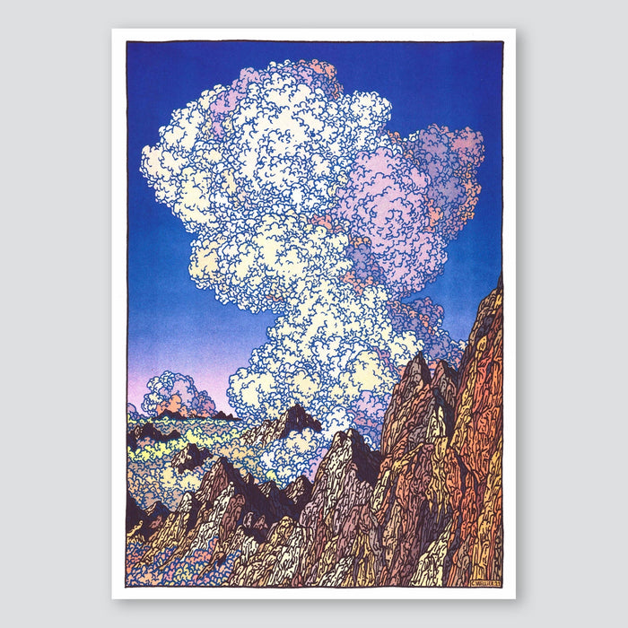 Les Dents Du Midi - Clément Vuillier A3 Print - KIBLIND Atelier