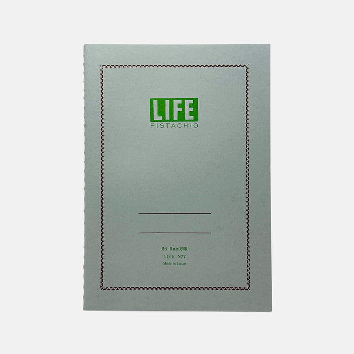 Life Pistachio N77 Notebook B6 Grid