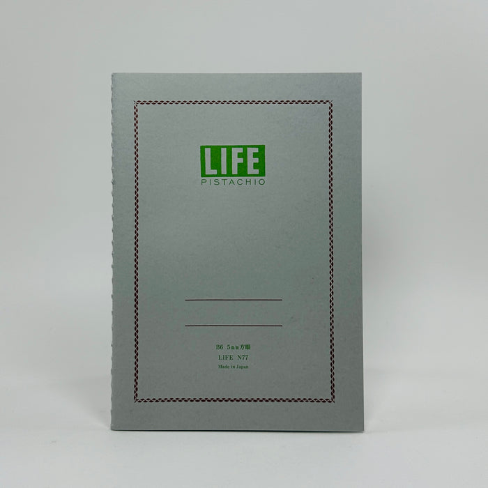 Life Pistachio N77 Notebook B6 Grid