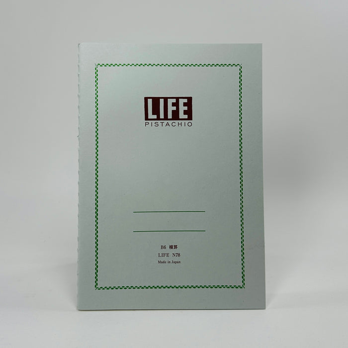 Life Pistachio N78 Notebook B6 Lined