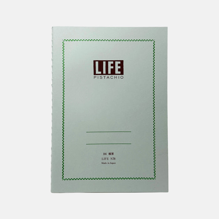 Life Pistachio N78 Notebook B6 Lined