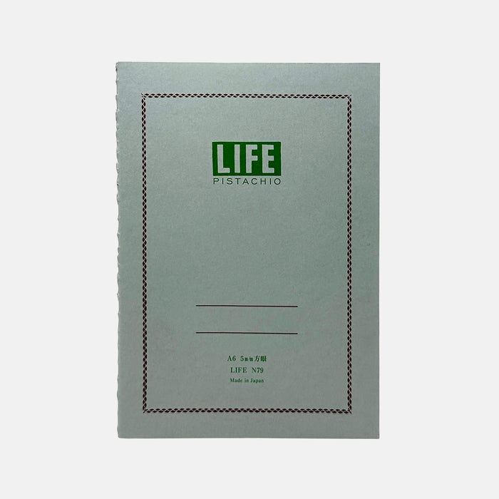 Life Pistachio N79 Notebook A6 Grid