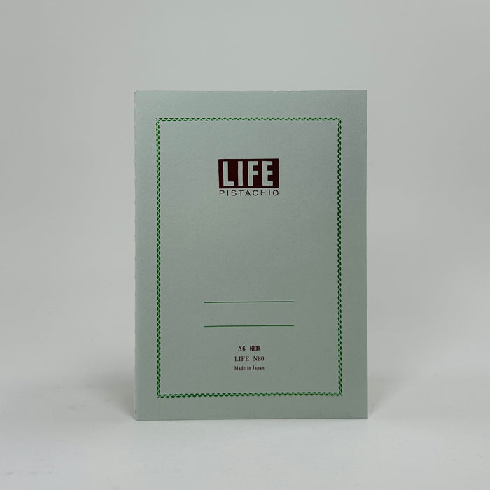 Life Pistachio N80 Notebook A6 Lined
