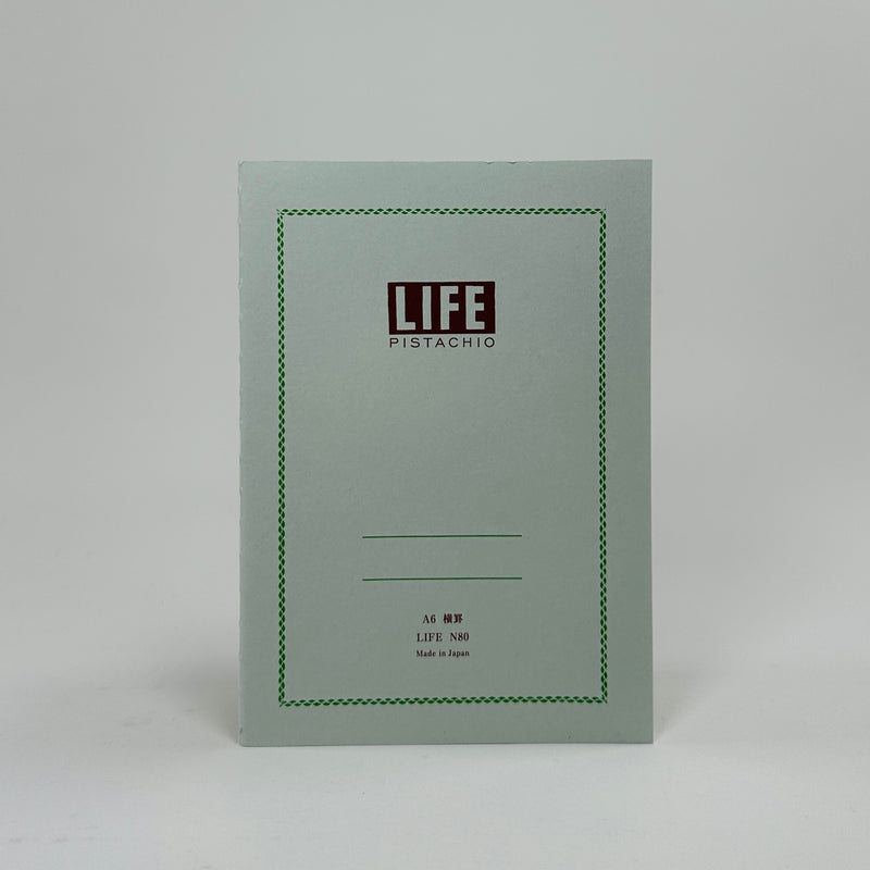 Life Pistachio N80 Notebook A6 Lined
