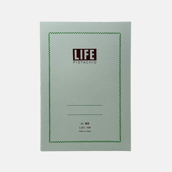 Life Pistachio N80 Notebook A6 Lined