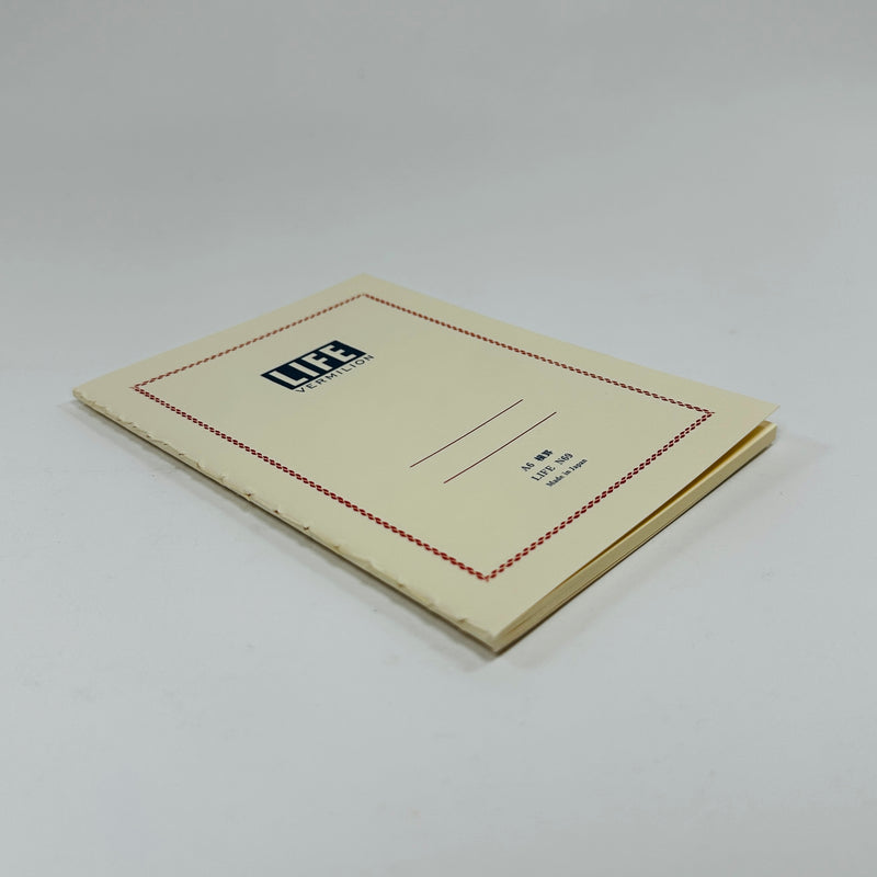 Life Vermilion N69 Notebook A6 Lined