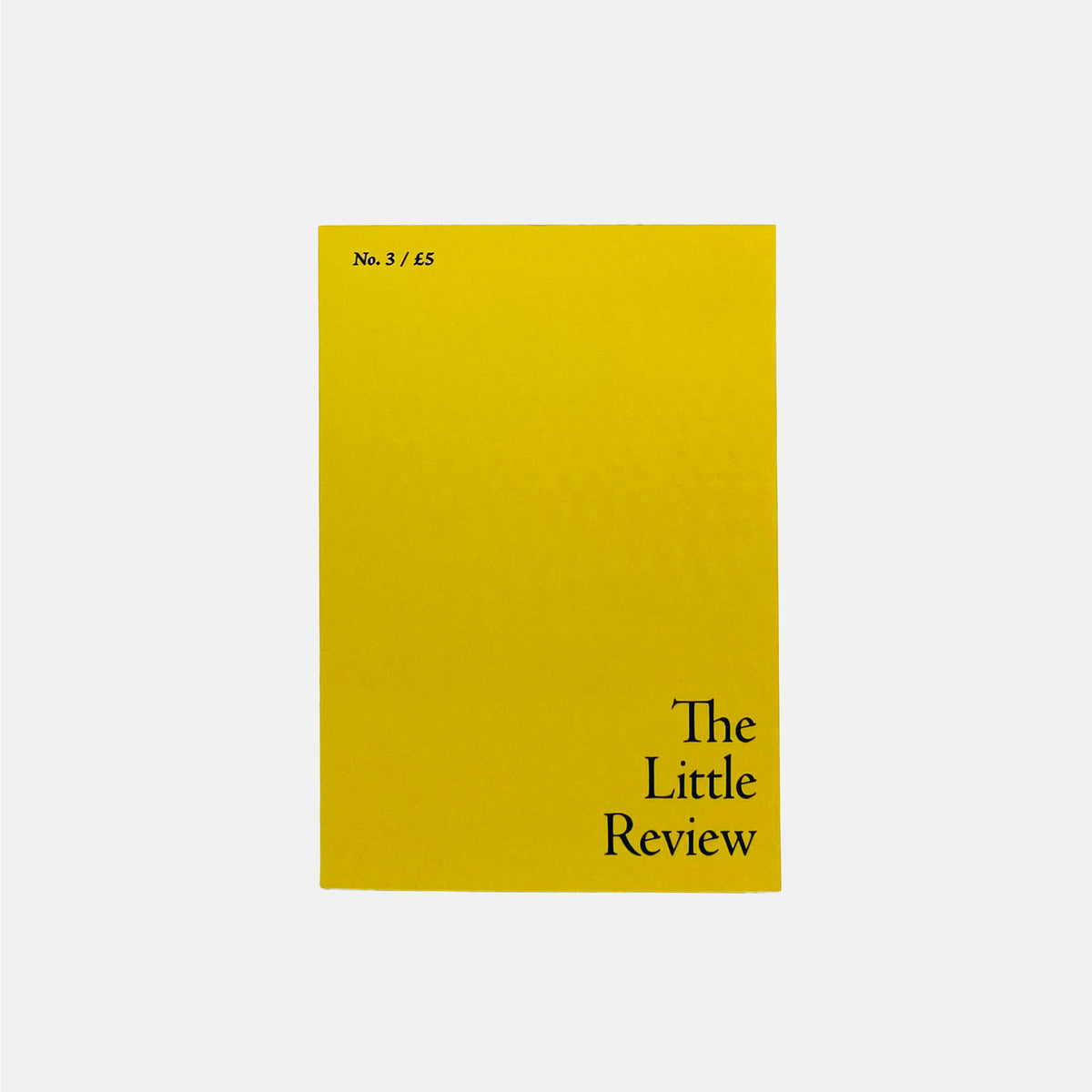 The Little Review #3 - Spring 2026