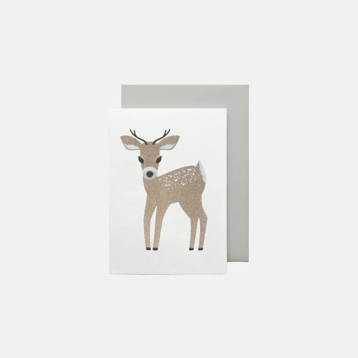 Little Fawn - Bobbie Print Christmas Card