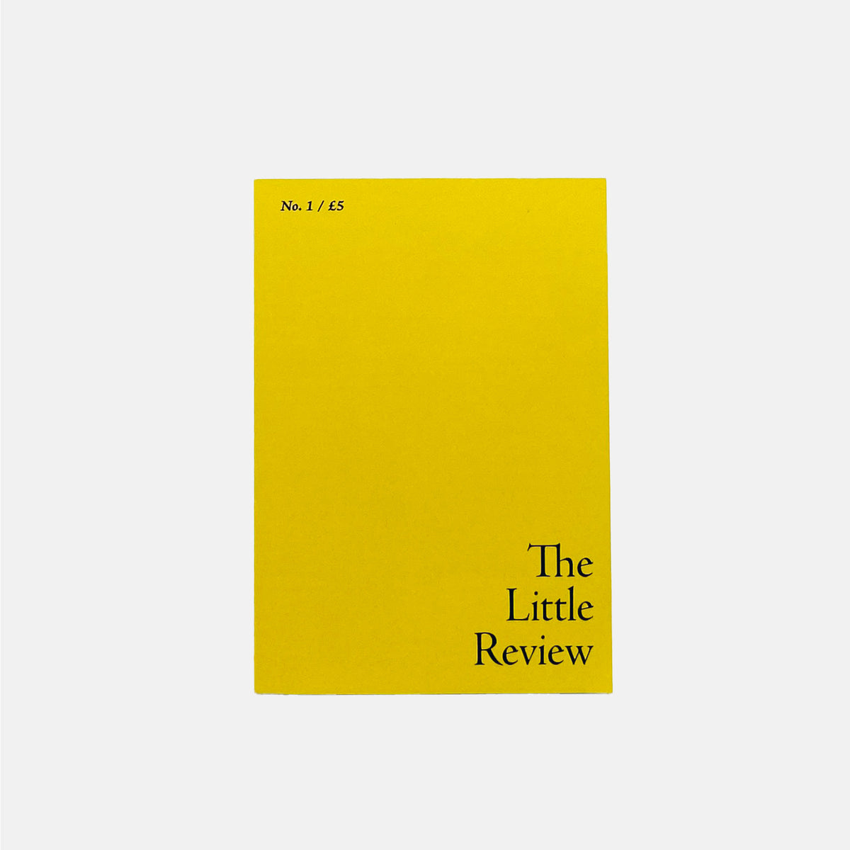 The Little Review #1 - Summer 2025