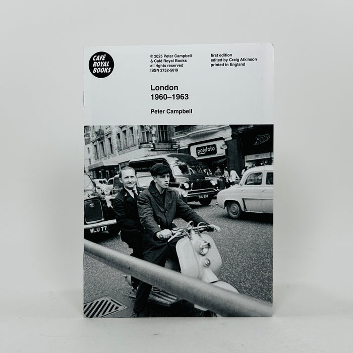 London 1960–1963 - Peter Campbell