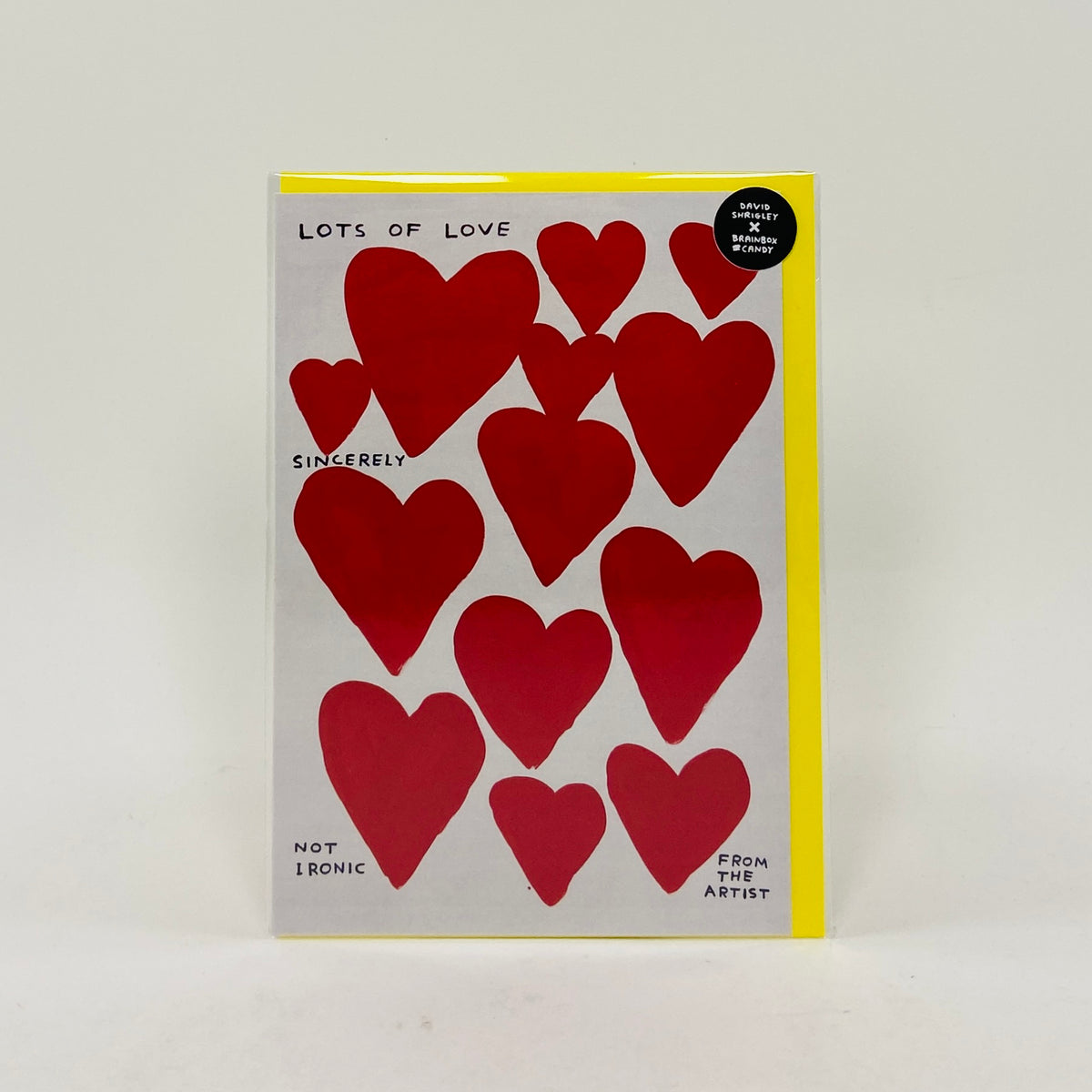 Lots of Love - David Shrigley Card