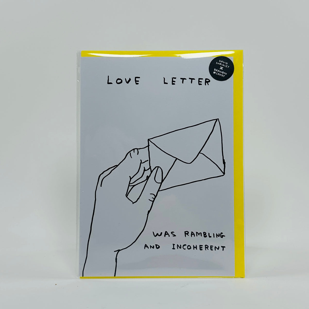 Love Letter - David Shrigley Card