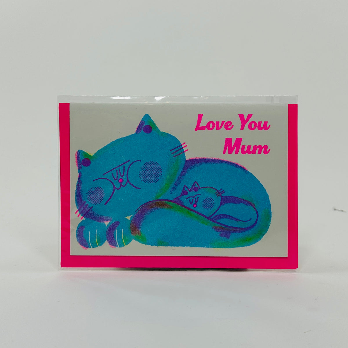 Love You Mum Cat - Rebecca Buchanan Card