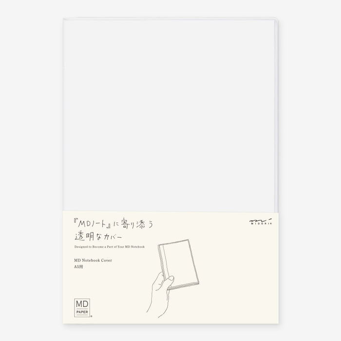 MD Clear Cover for MD Notebook - A5