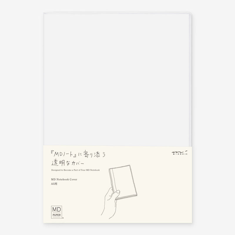 MD Clear Cover for MD Notebook - A5