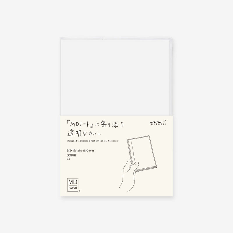 MD Clear Cover for MD Notebook - A6