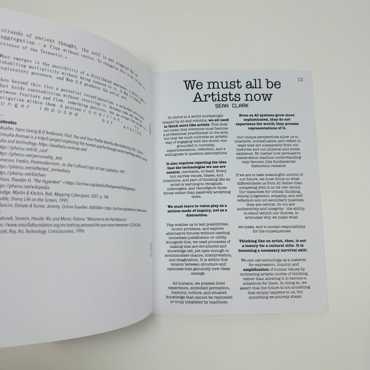 Machine Zine #1 - Human Computer Interaction