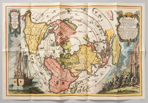 Magellan's Circumnavigation Map (1700)