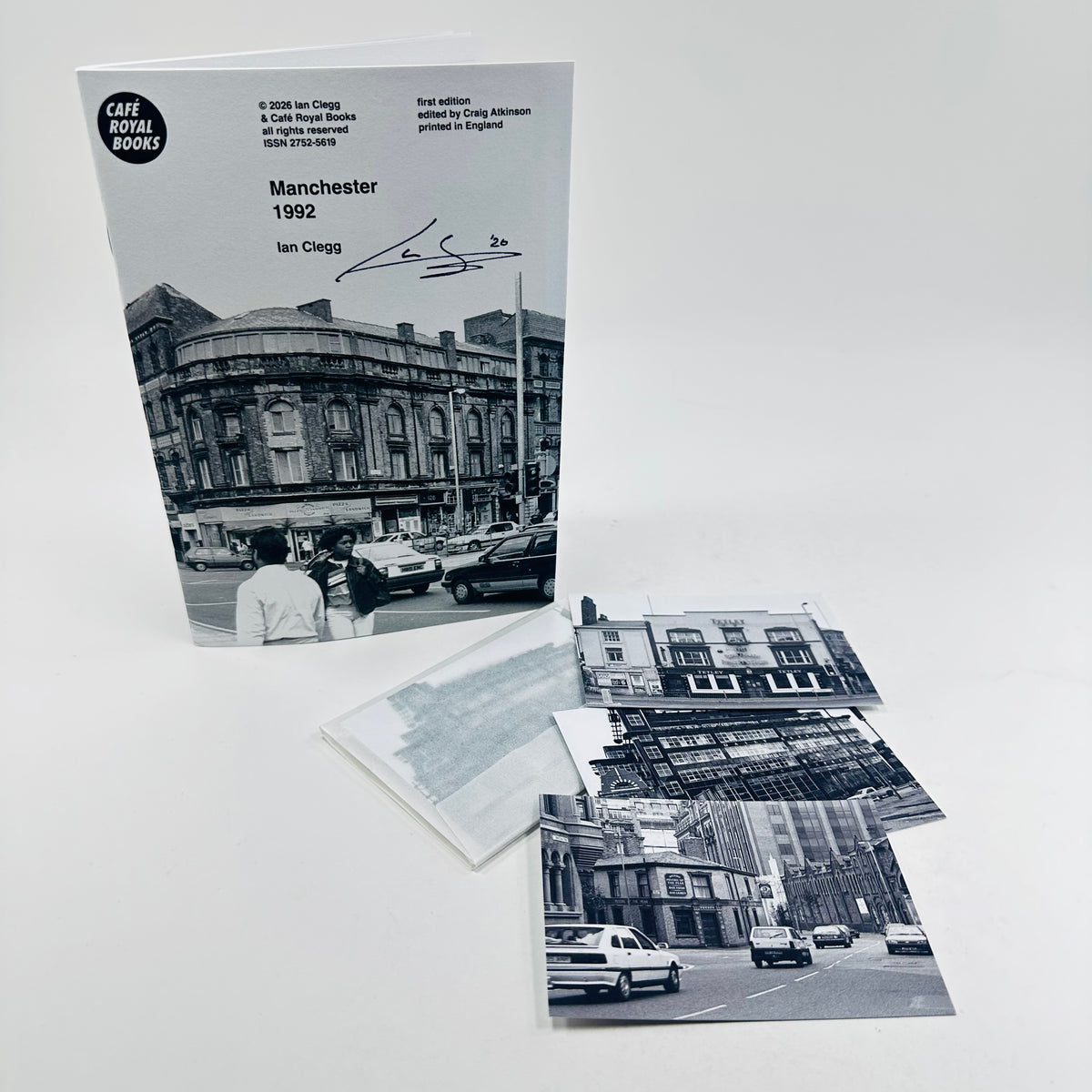 Manchester 1992 - Ian Clegg (SIGNED COPY)